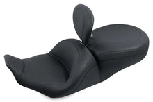 Load image into Gallery viewer, Mustang 97-07 Harley Rd King,06-07 Str Glide,00-05 Eagle Lowdown Touring 1PC Seat w/DBR - Black - Main Product View