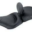 Load image into Gallery viewer, Mustang 97-07 Harley Rd King,06-07 Str Glide,00-05 Eagle Solo Seat w /DBR Black Pearls - Black - Main Product View