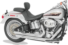 Load image into Gallery viewer, Mustang 97-07 Harley Rd King,06-07 Str Glide,00-05 Eagle Touring 1PC Seat Deluxe - Black - Side View