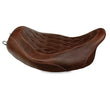 Load image into Gallery viewer, Mustang 97-07 Harley Rd King,06-07 Str Glide,00-05 Eagle Tripper Solo Seat - Brown - Side View