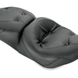 Load image into Gallery viewer, Mustang 97-07 Harley Road King, 06-07 Road Glide, 00-05 Eagle Touring 1PC Seat Regal - Black - Side View