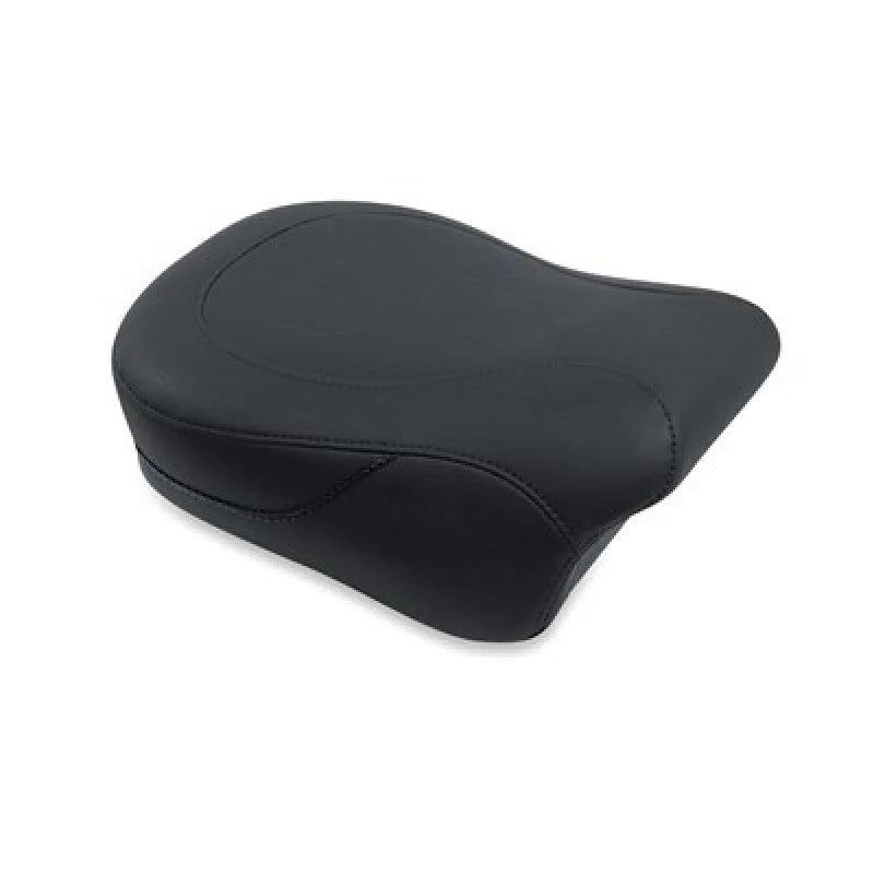 Mustang 97-07 Harley Road King, 06-07 Street Glide, 00-05 Eagle Std Touring Passenger Seat - Black - Side View