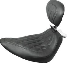 Load image into Gallery viewer, Mustang 97-21 Harley FL Touring Fender Bib w/Studs - Black - Side View