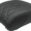 Load image into Gallery viewer, Mustang 97-21 Harley Touring Sissy Bar Pad Regal (14 inch x 9 inch) - Black - Side View