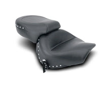 Load image into Gallery viewer, Mustang 98-03 Honda VT750 Ace Wide Touring 2PC Seat w/Studs- Black - Main Product View