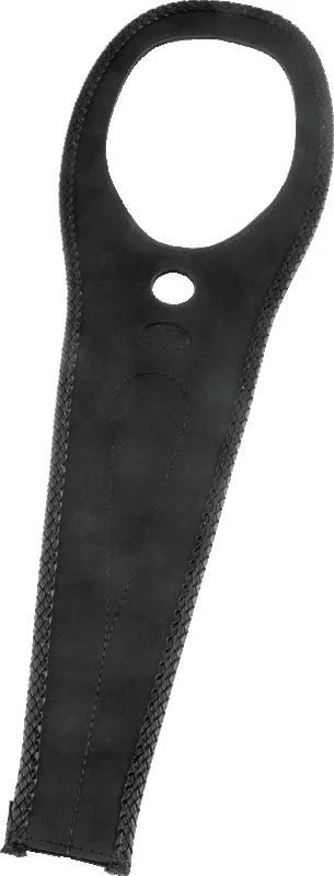 Mustang 98-11 Yamaha V-Star 650 Custom, Classic Tank Bib - Black - Side View