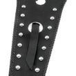 Load image into Gallery viewer, Mustang 98-11 Yamaha V-Star 650 Custom, Classic Tank Bib w/Studs - Black - Main Product View