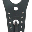 Load image into Gallery viewer, Mustang 98-11 Yamaha V-Star 650 Custom, Classic Tank Bib w/Studs - Black - Side View