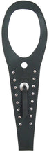 Load image into Gallery viewer, Mustang 98-11 Yamaha V-Star 650 Custom, Classic Tank Bib w/Studs - Black - Side View