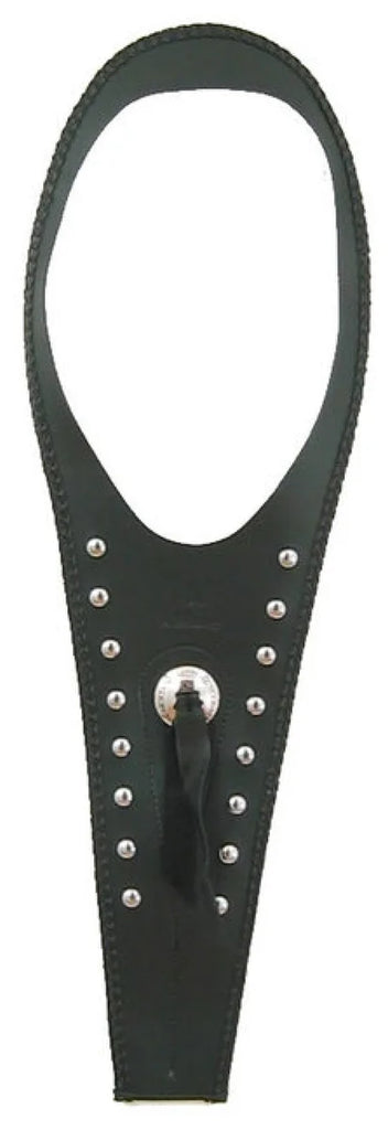 Mustang 99-11 Yamaha V-Star 1100, 00-11 Classic Tank Bib w/Studs - Black - Main Product View