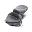 Load image into Gallery viewer, Mustang 99-11 Yamaha V-Star 1100 Custom Wide Touring 2PC Seat w/Studs - Black