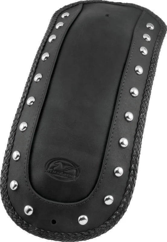 Mustang 99-15 Yamaha Road Star 1600, Road Star 1700 Fender Bib w/Studs - Black - Main Product View