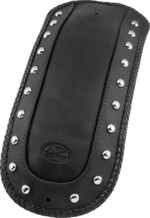 Mustang 99-15 Yamaha Road Star 1600, Road Star 1700 Fender Bib w/Studs - Black - Main Product View