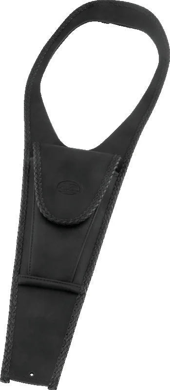 Mustang 99-21 Yamaha V-Star 1100 Custom Cruiser Tank Bib - Black - Side View