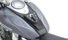 Load image into Gallery viewer, Mustang 99-21 Yamaha V-Star 1100 Custom Cruiser Tank Bib w/Studs - Black - Main Product View