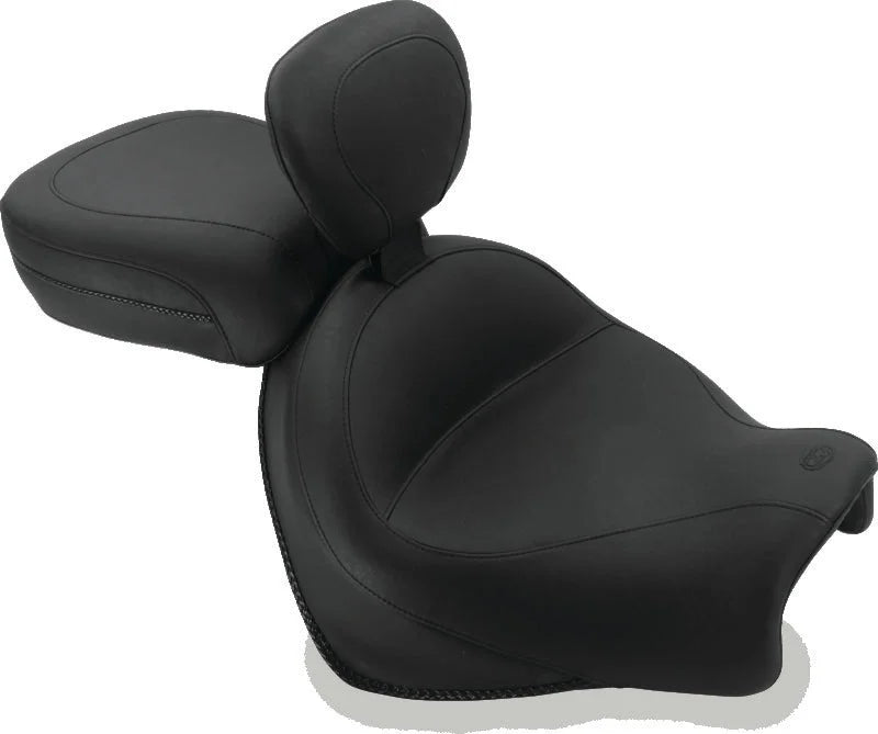Mustang Concho Kit Small (32mm) with Leather Strip Hardware - Side View