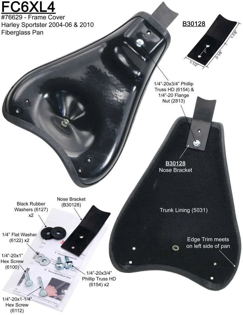 Mustang Cyclone Mounting Kit - Side View