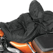 Load image into Gallery viewer, Mustang Harley Rain Covers w/ Driver Backrest - Black - Main Product View