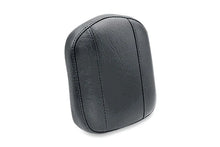 Load image into Gallery viewer, Mustang Harley Sissy Bar Pad (7.5 inch x 9 inch) - Black - Side View