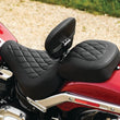 Load image into Gallery viewer, Mustang Harley Sissy Bar Pad for HD Detachable Sissy Bar(9 inch x 8 inch) - Black - Main Product View