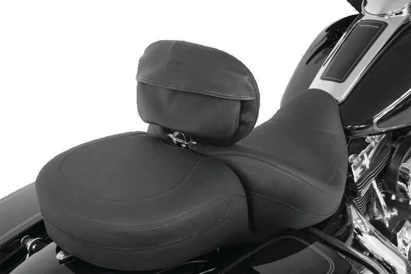 Mustang Harley Standard Touring Driver Backrest Pouch Cover - Black - Main Product View