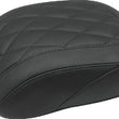 Load image into Gallery viewer, Mustang Honda Standard Tall Sissy Bar Pad (12 inch X 9 inch) w/Studs - Black - Main Product View