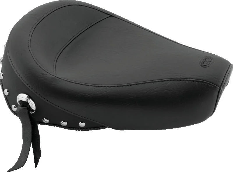 Mustang Kawasaki VN1500 Classic, Nomad, Drifter Tank Bib w/Studs- Black - Main Product View