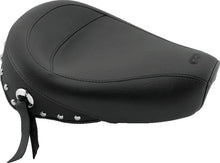 Load image into Gallery viewer, Mustang Kawasaki VN1500 Classic, Nomad, Drifter Tank Bib w/Studs- Black - Main Product View