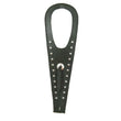 Load image into Gallery viewer, Mustang Kawasaki VN1500 Classic, Nomad, Drifter Tank Bib w/Studs- Black - Side View
