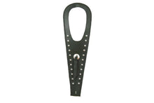 Load image into Gallery viewer, Mustang Kawasaki VN1500 Classic, Nomad, Drifter Tank Bib w/Studs- Black - Side View