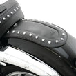 Load image into Gallery viewer, Mustang Kawasaki VN1600 Vulcan Fender Bib w/Studs - Black - Side View