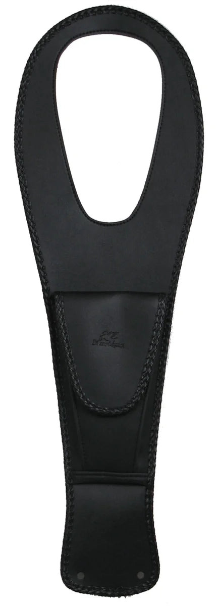 Mustang Kawasaki VN900 Cruiser Tank Bib - Black - Side View
