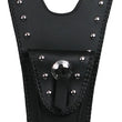 Load image into Gallery viewer, Mustang Kawasaki VN900 Cruiser Tank Bib w/Studs - Black - Main Product View