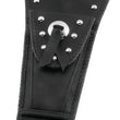 Load image into Gallery viewer, Mustang Kawasaki VN900 Cruiser Tank Bib w/Studs - Black - Side View