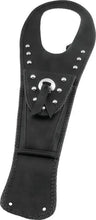 Load image into Gallery viewer, Mustang Kawasaki VN900 Cruiser Tank Bib w/Studs - Black - Side View