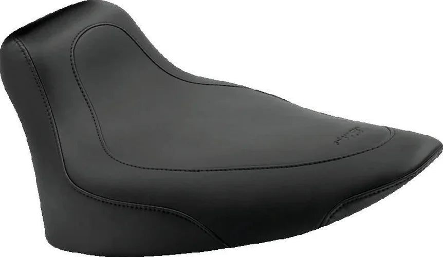 Mustang 84-06 Harley Standard Rear Tire Tripper Solo Seat - Black - Side View