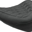 Load image into Gallery viewer, Mustang 18-21 Harley Breakout Wide Tripper Solo Seat Diamond Stitch - Black - Main Product View