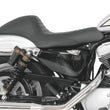 Load image into Gallery viewer, Mustang 04-21 Harley Sportster Cafe Solo Seat - Black - Detail View