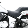 Load image into Gallery viewer, Mustang 06-21 Kawasaki Vulcan 900 Classic &amp; Custom DayTripper 1PC Seat - Black - Main Product View