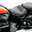 Load image into Gallery viewer, Mustang 58-84 Harley FX/FL Fender Bib w/Studs - Black - Side View