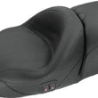 Load image into Gallery viewer, Mustang 08-21 Harley Electra Glide, Rd Glide, Rd King, Str Glide Touring Heated 1PC Seat - Black - Main Product View