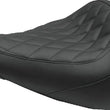 Load image into Gallery viewer, Mustang Harley Low Medallion Sissy Bar Pad (7.5 inch x 9 inch)- Black - Main Product View