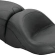 Load image into Gallery viewer, Mustang 08-21 Harley Electra Glide, Rd Glide, Rd King, Str Glide Lowdown Touring 1PC Seat - Black - Main Product View