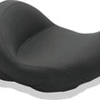 Load image into Gallery viewer, Mustang 08-21 Harley Electra Glide Std, Rd Glide, Rd King, Str Glide Lowdown Solo Seat - Black - Main Product View