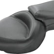 Load image into Gallery viewer, Mustang 04-21 Harley Sportster Wide Touring 1PC Seat - Black - Detail View