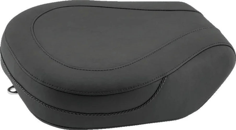 Mustang 02-09 Honda VTX1300 Retro, S & T Wide Touring 2PC Seat w/Studs - Black - Side View