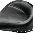 Load image into Gallery viewer, Mustang 58-84 Harley FX/FL Wide Touring Solo Seat w/Studs- Black - Main Product View