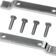 Load image into Gallery viewer, Mustang Sissy Barpad Brackets(Pair) with 4 Screws - Main Product View