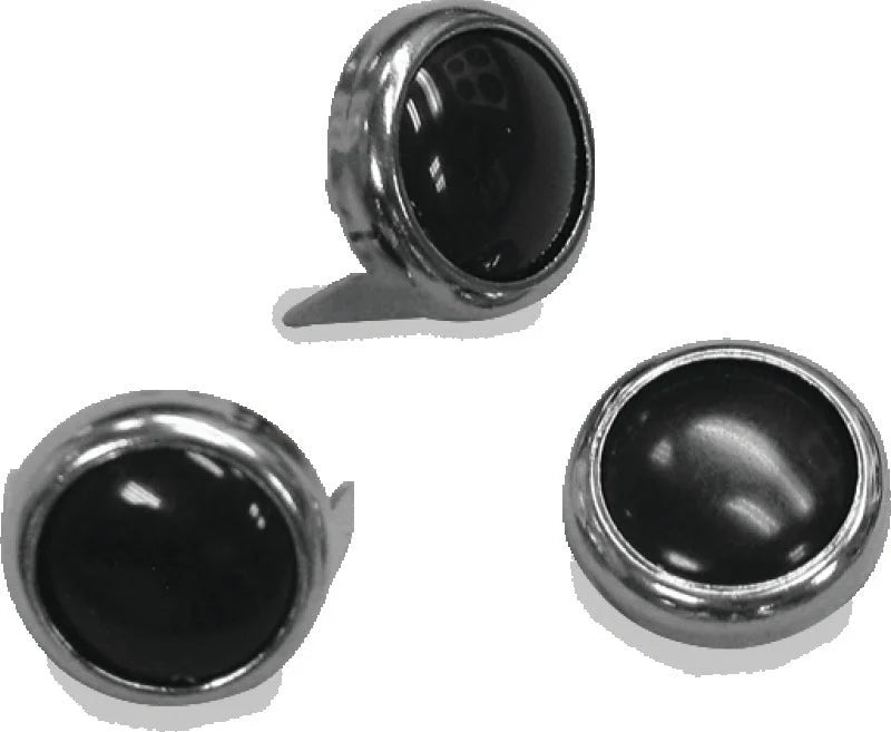 Mustang Studs 12.5mm (Bag of 10) - Black - Main Product View