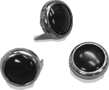 Load image into Gallery viewer, Mustang Studs 12.5mm (Bag of 10) - Black - Main Product View